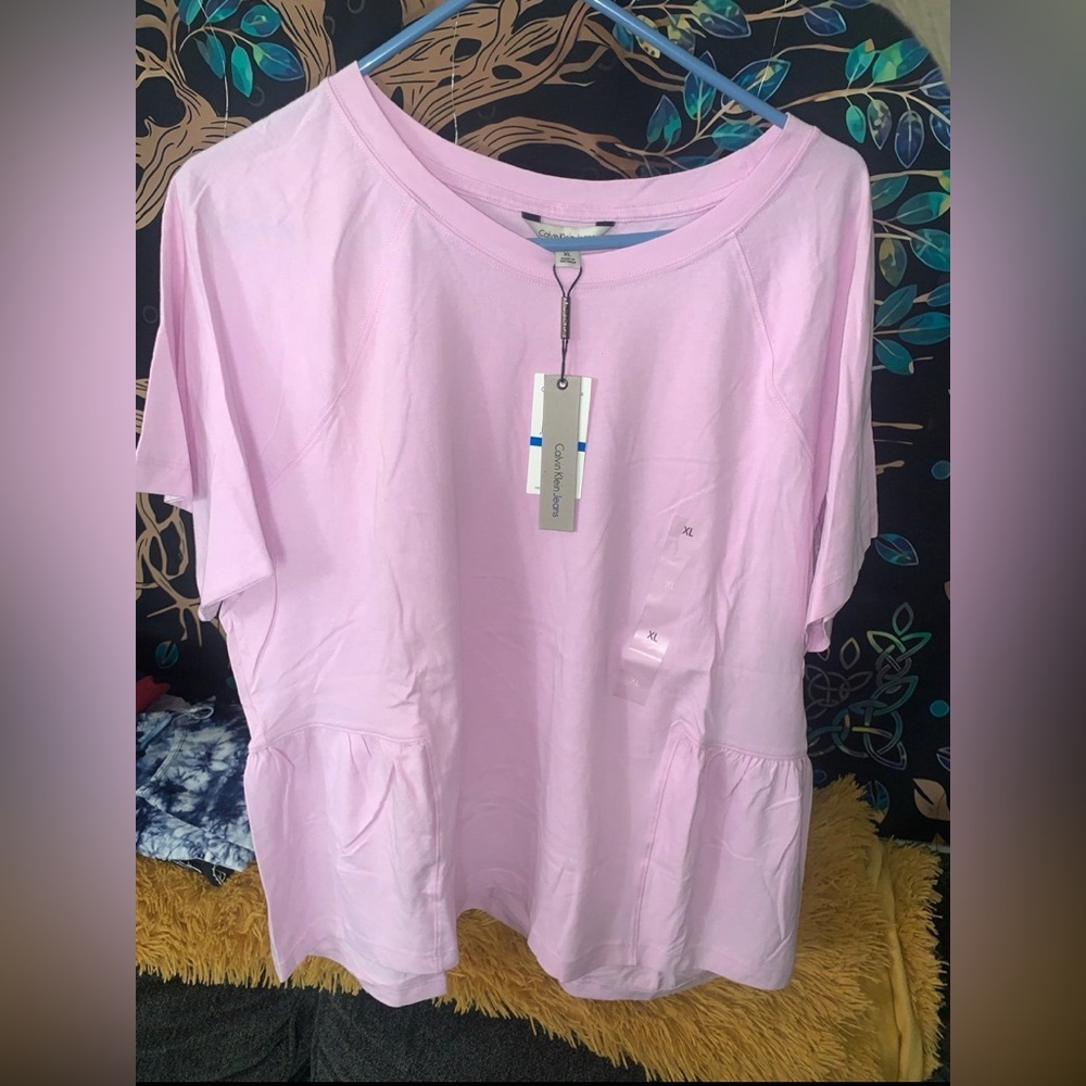 Women’s Pink Calvin Klein T-Shirt